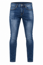 Ανδρικό Τζιν Παντελόνι Slim Fit Μπλε